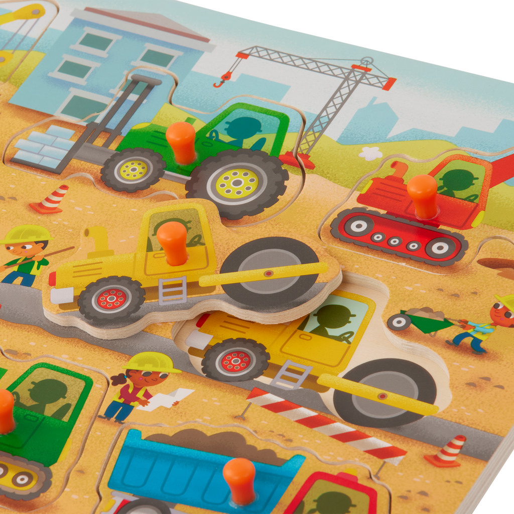 Peek & Explore - Construction Trucks