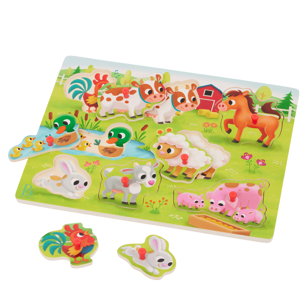Peek & Explore - Farm Animals