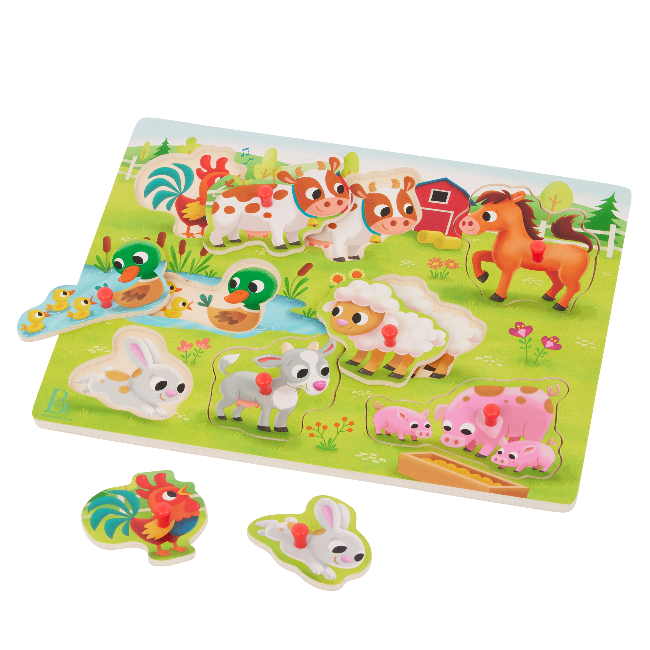 Peek & Explore - Farm Animals