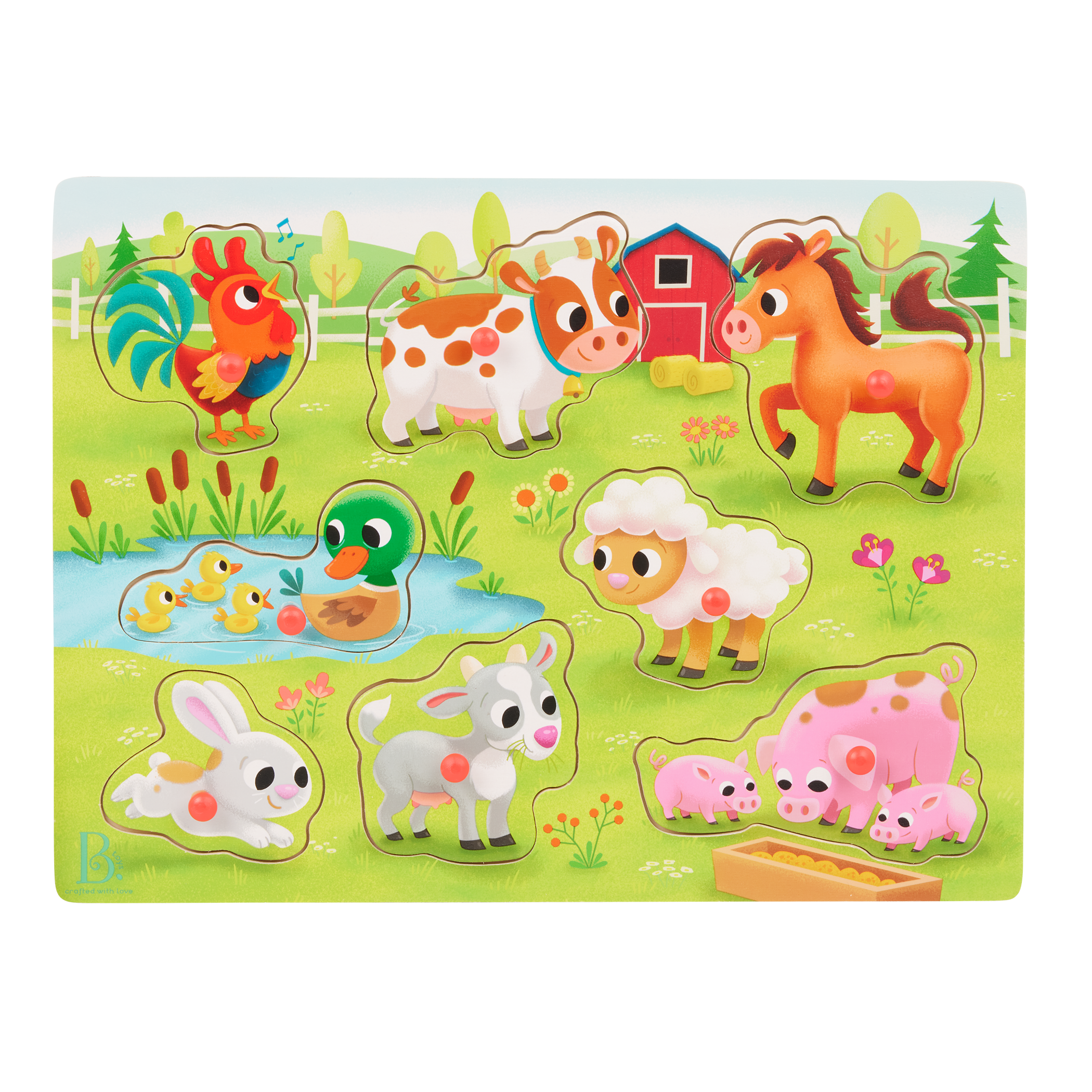 Peek & Explore - Farm Animals