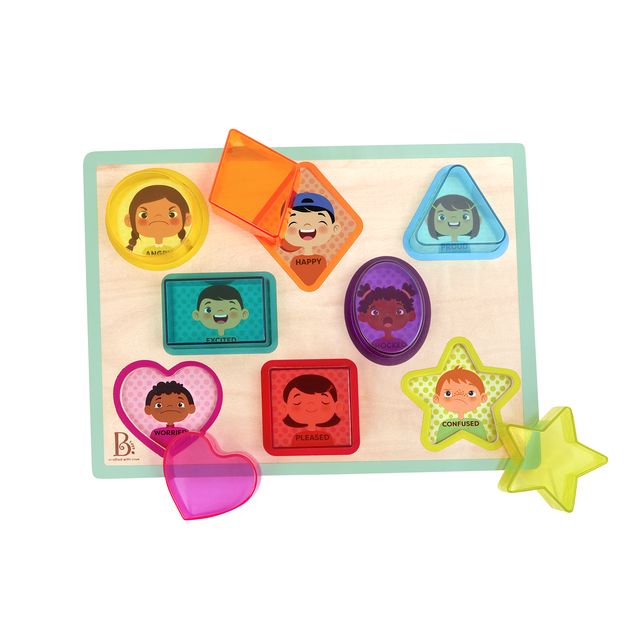 Peek & Explore - Shapes & Emotions