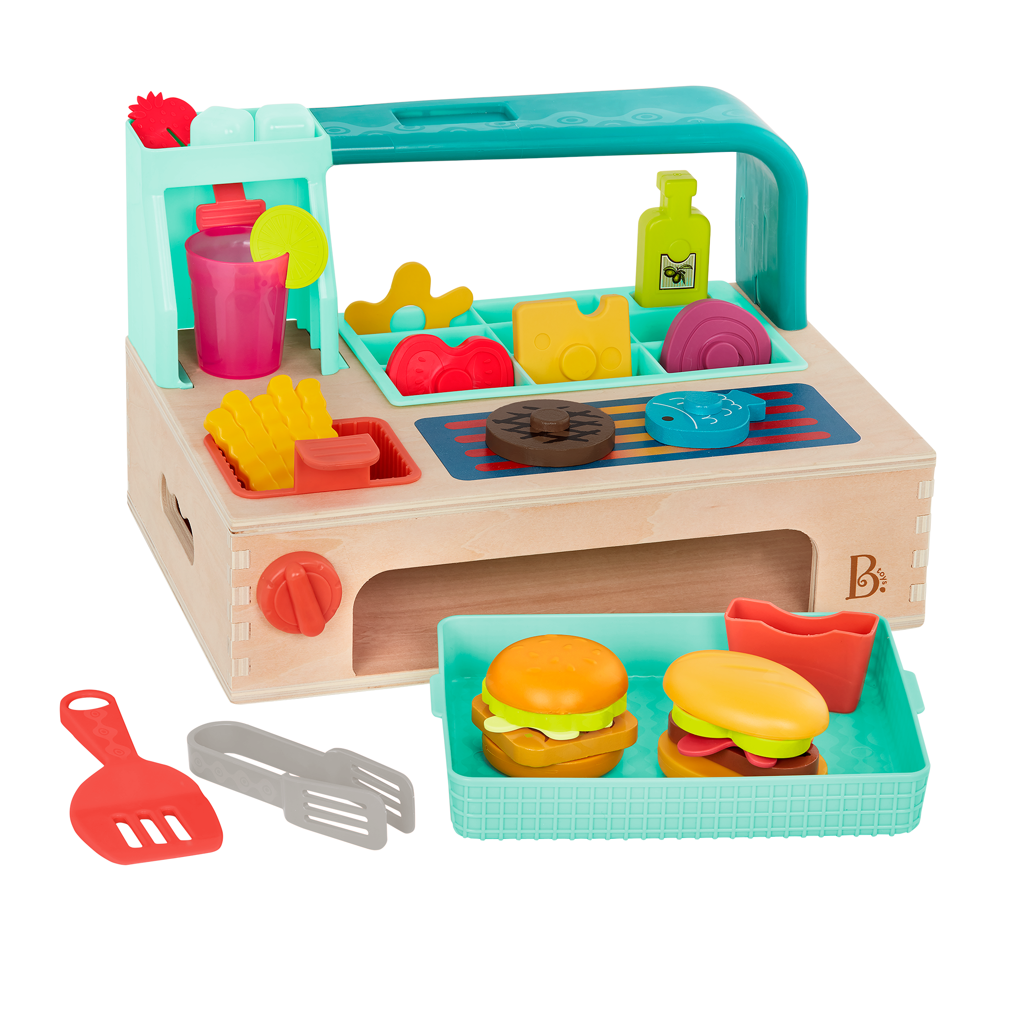 Mini Chef - Build-a-Burger Playset