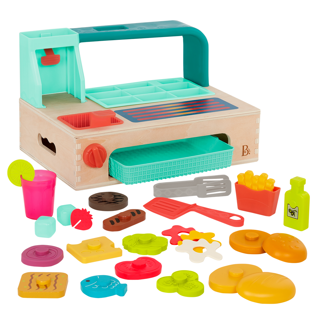 Mini Chef - Build-a-Burger Playset