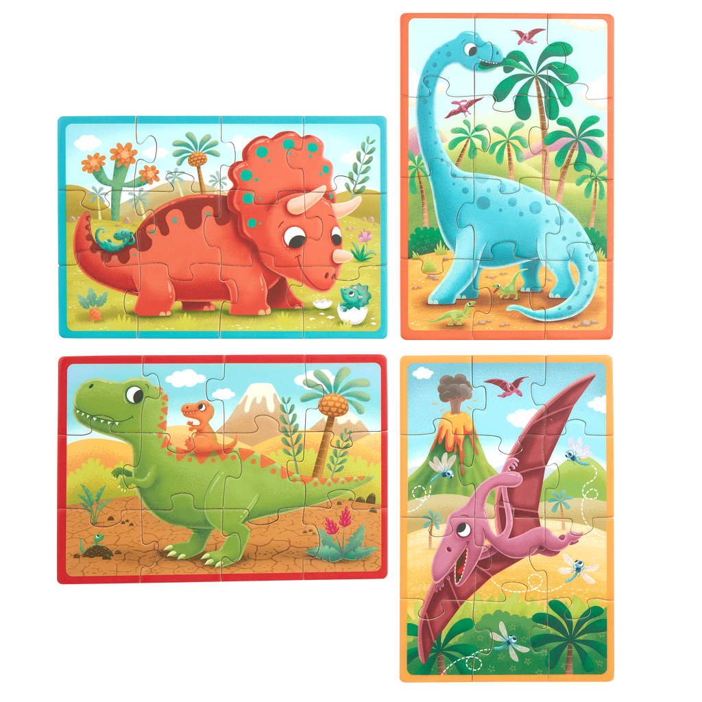 Pack o' Puzzles - Dinosaurs