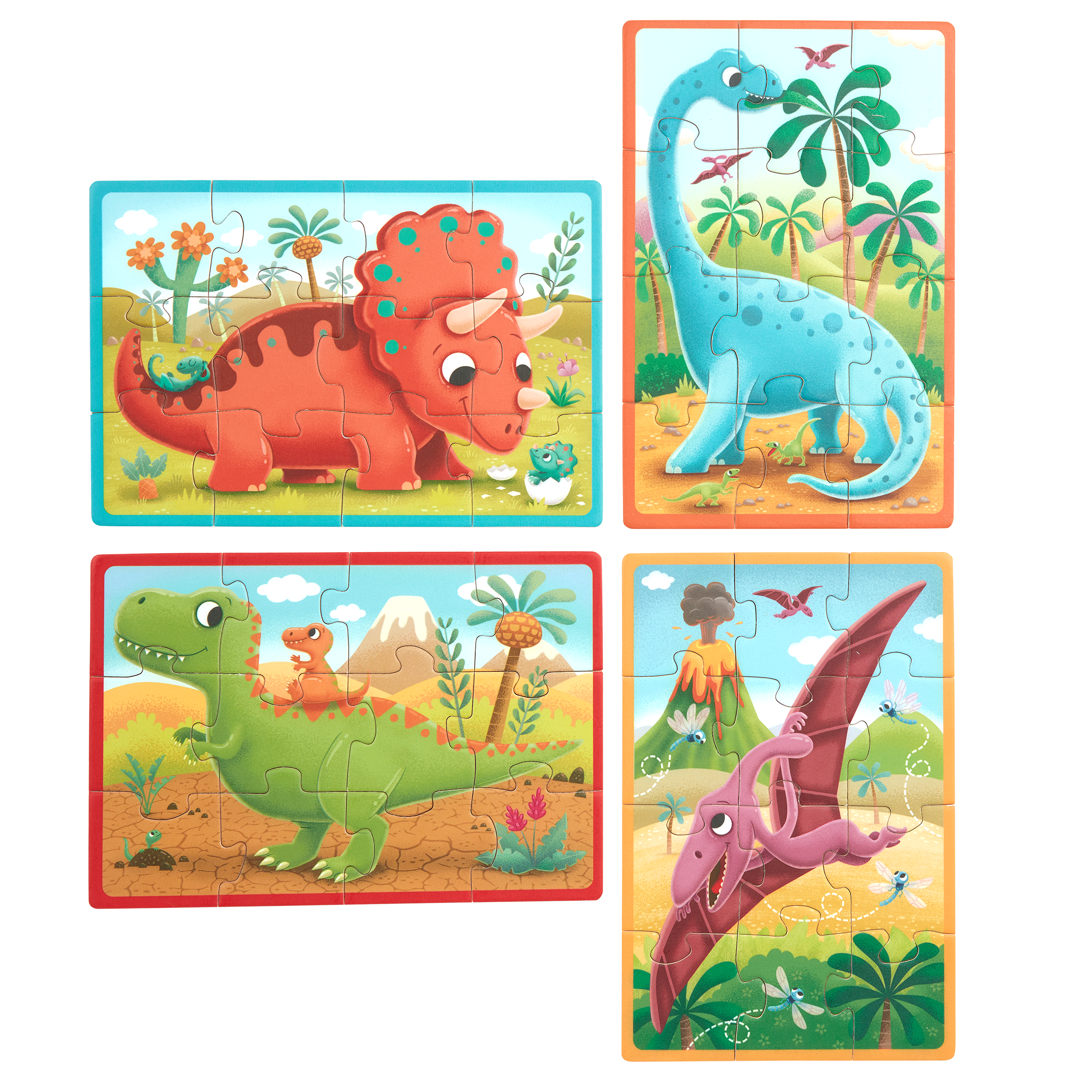 Pack o' Puzzles - Dinosaurs