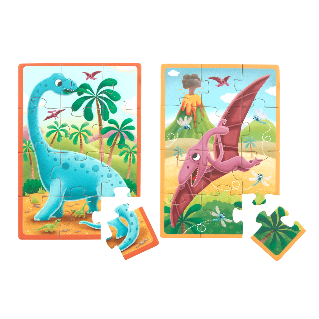 Pack o' Puzzles - Dinosaurs