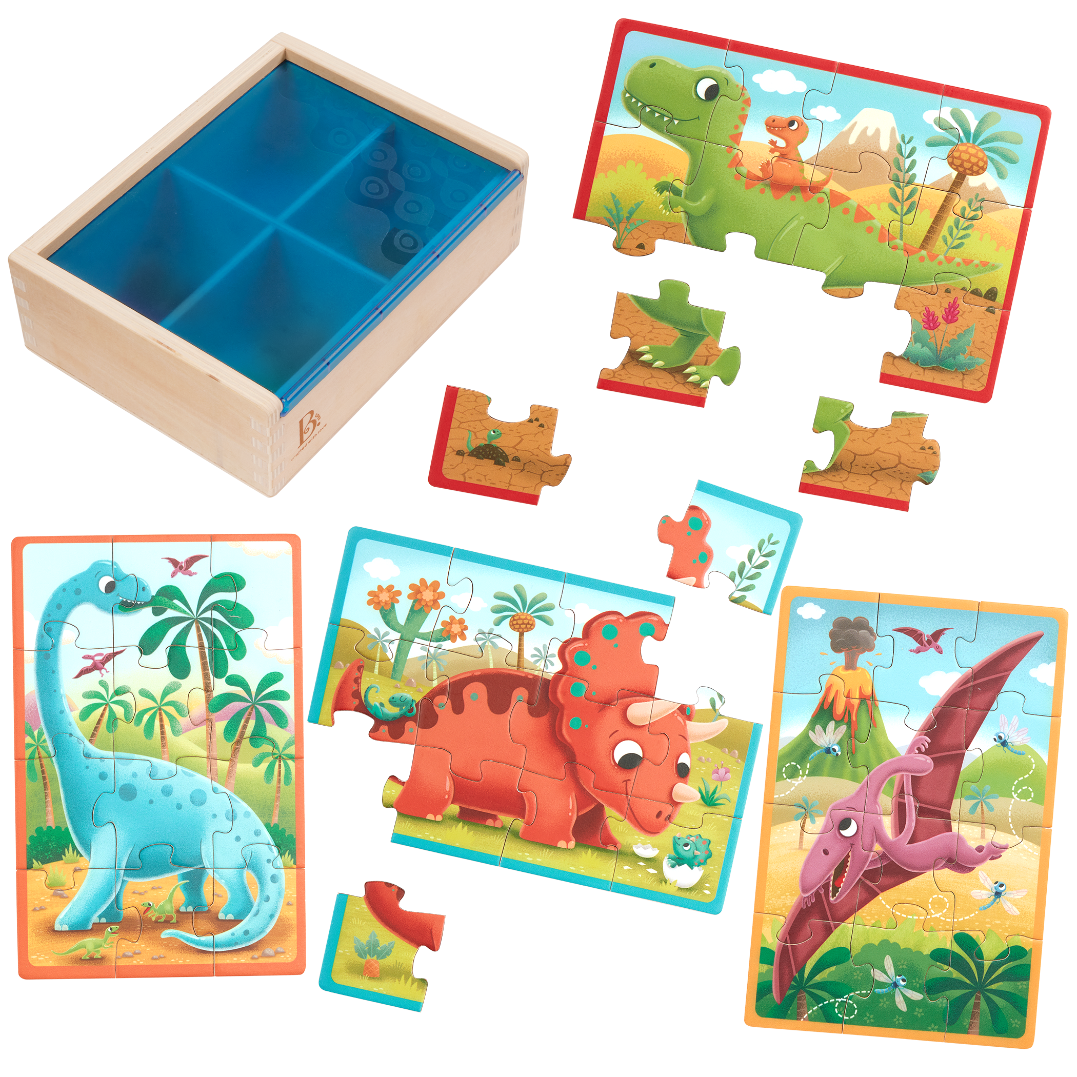 Pack o' Puzzles - Dinosaurs