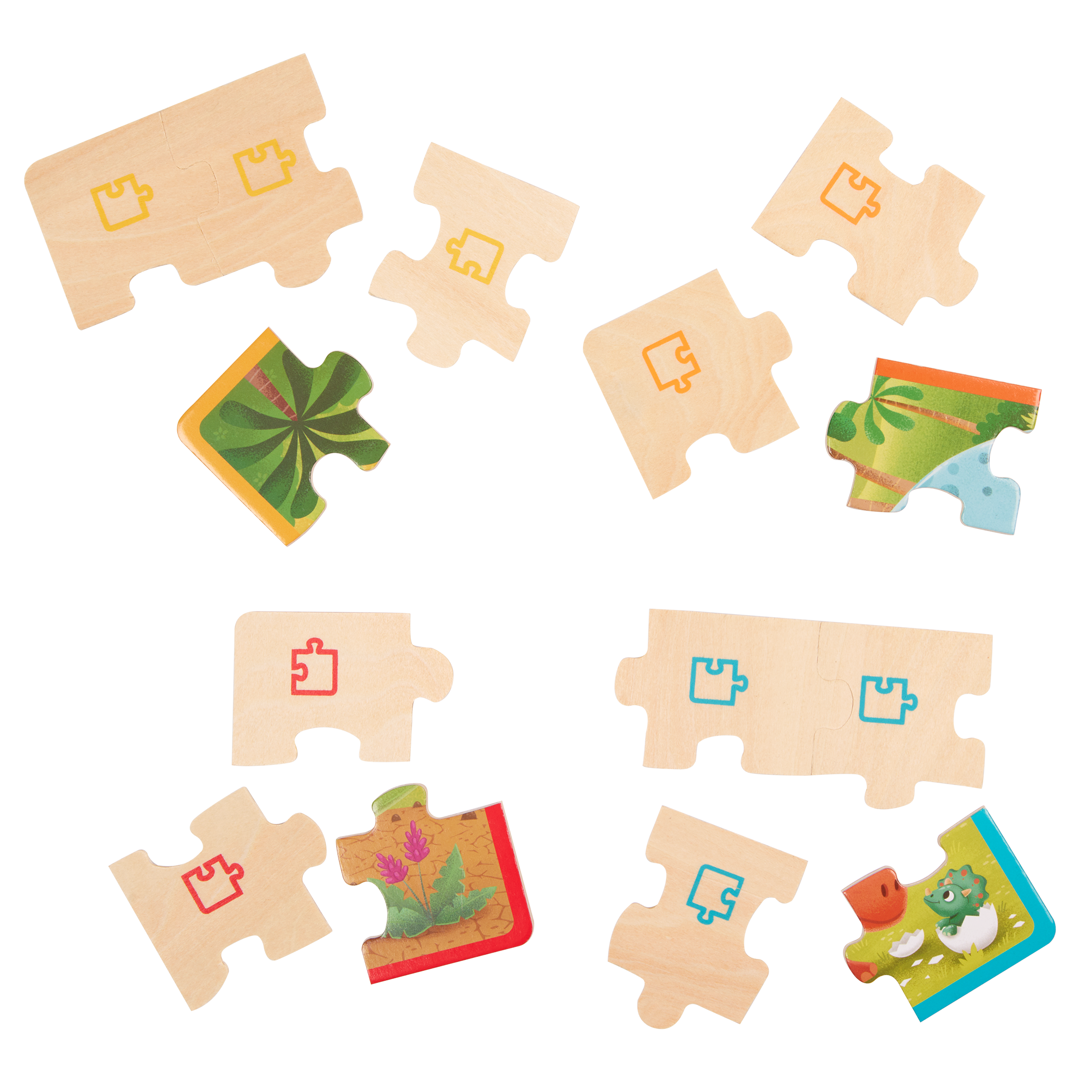 Pack o' Puzzles - Dinosaurs