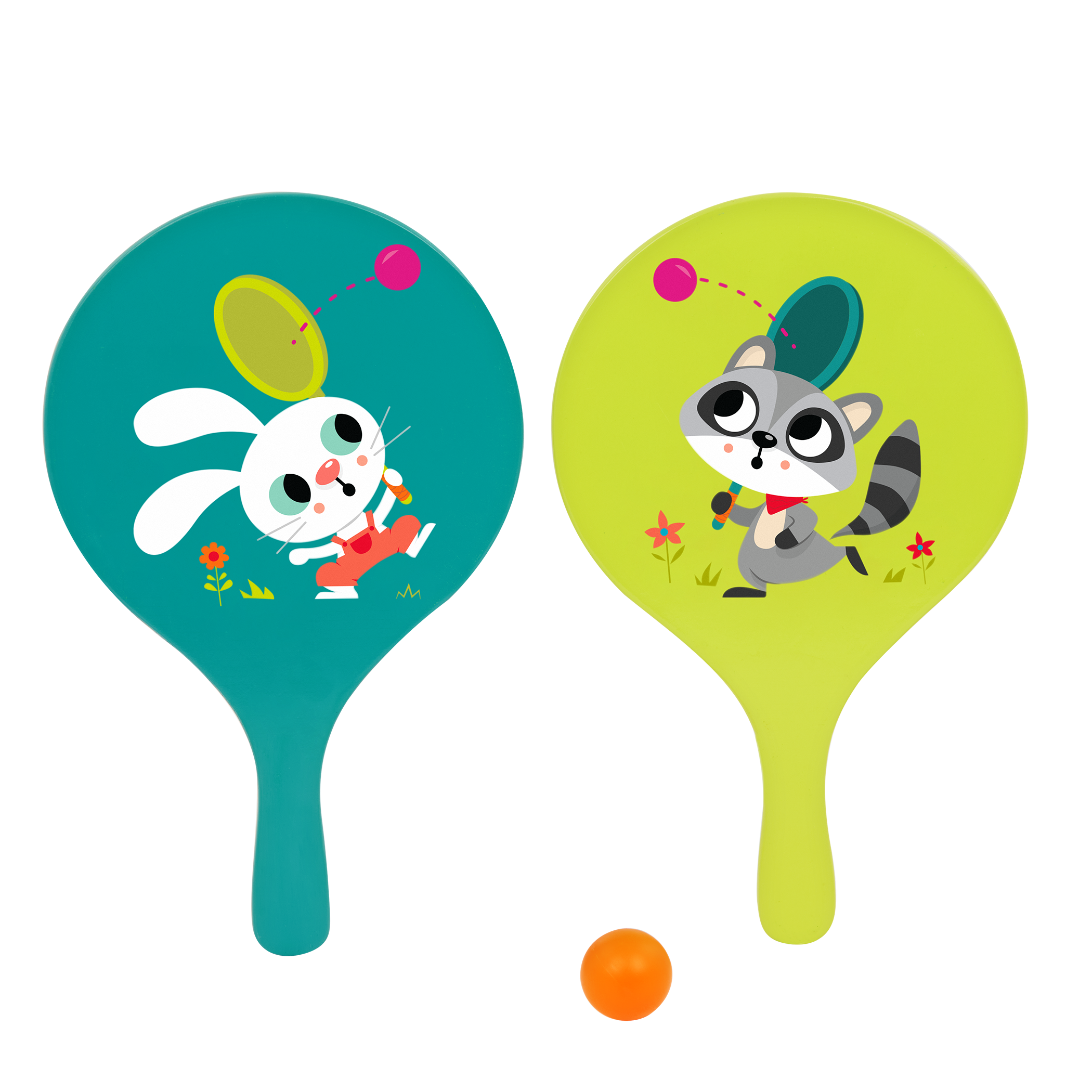 Bounce & Play Paddle Set