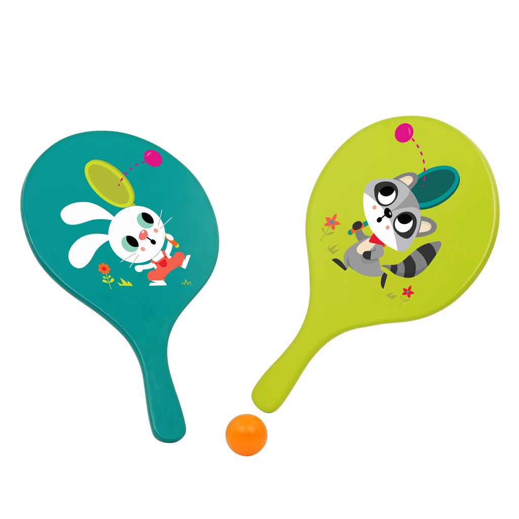 Bounce & Play Paddle Set