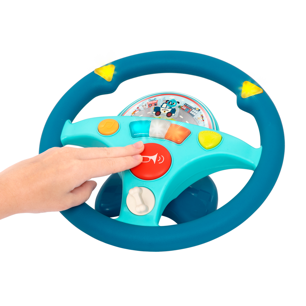 Woofer's Musical Driving Wheel