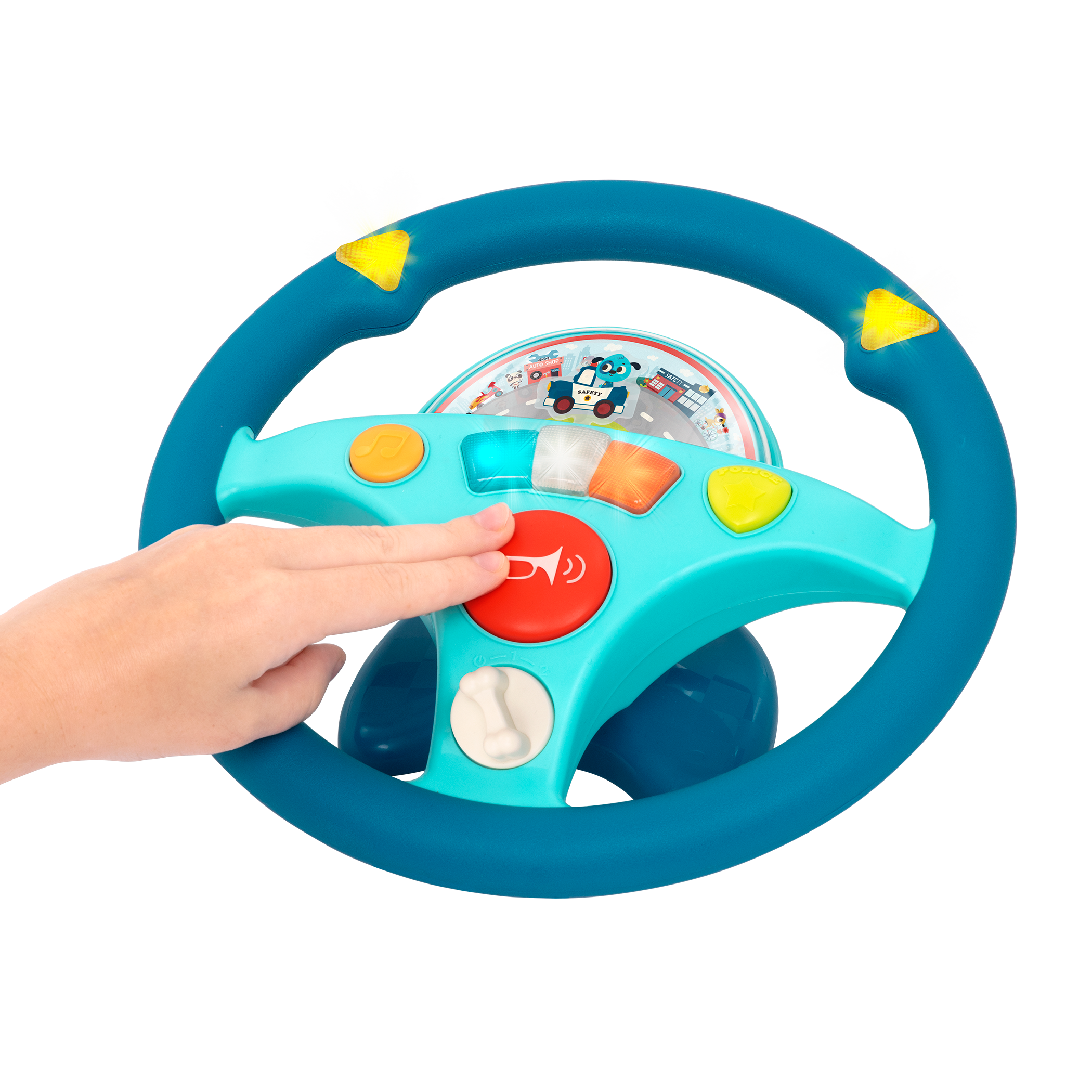 Woofer's Musical Driving Wheel