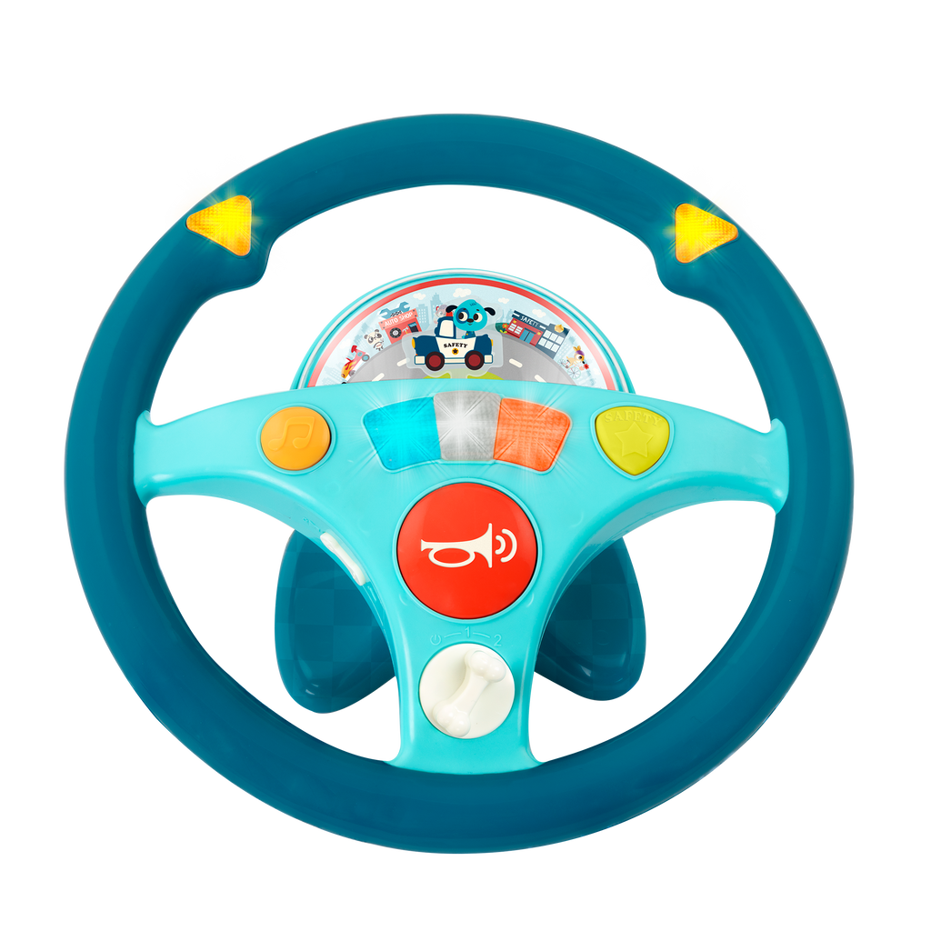 Woofer's Musical Driving Wheel