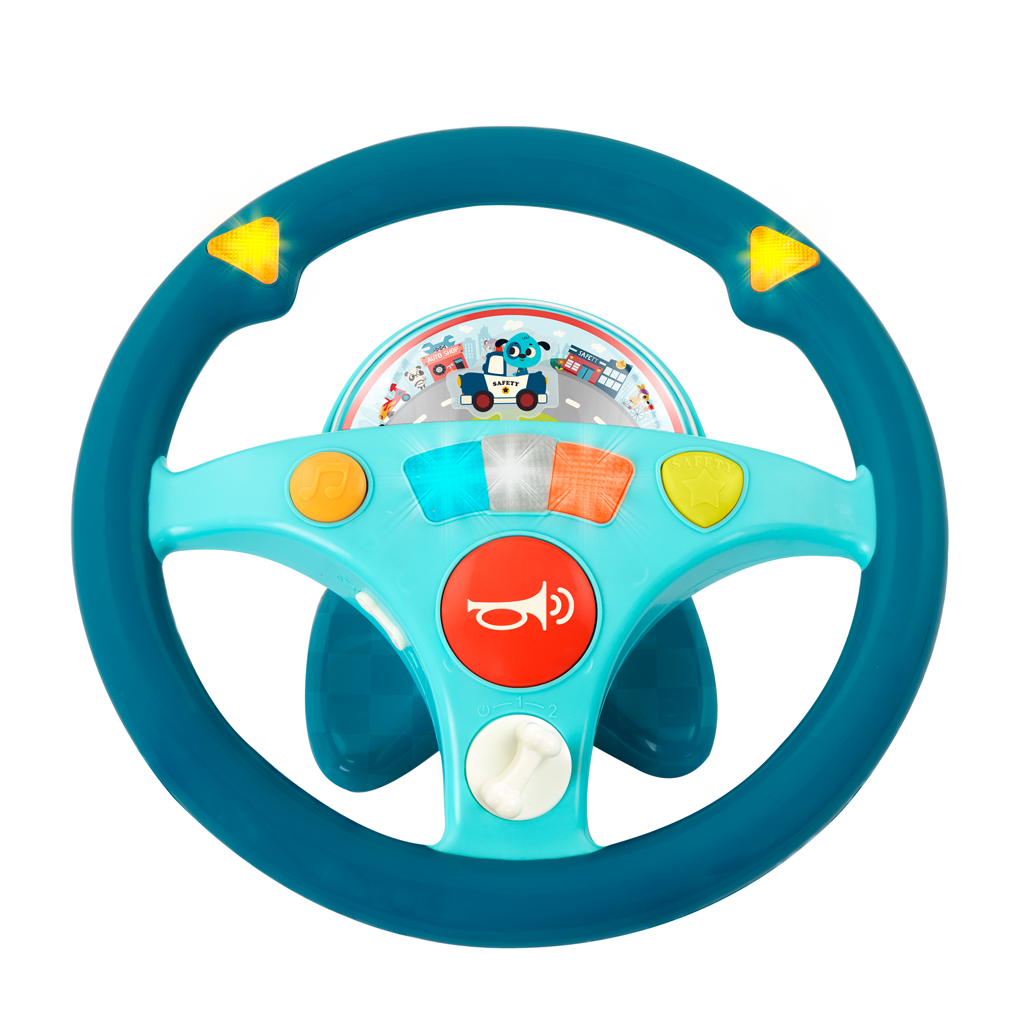 Woofer's Musical Driving Wheel