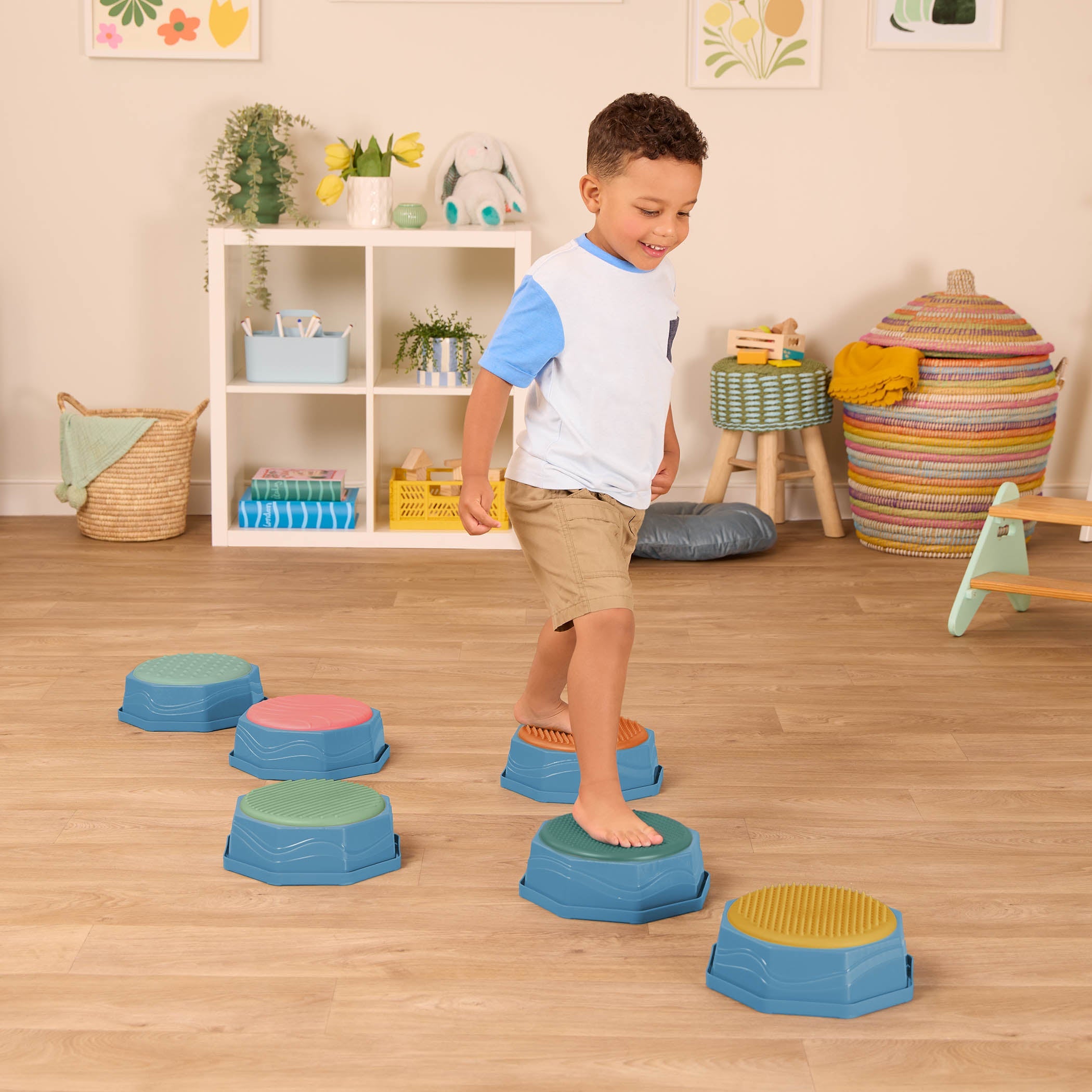 Balance & Hop Stepping Stones